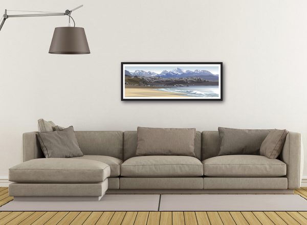 The Torridon Range from Gairloch - Panoramic