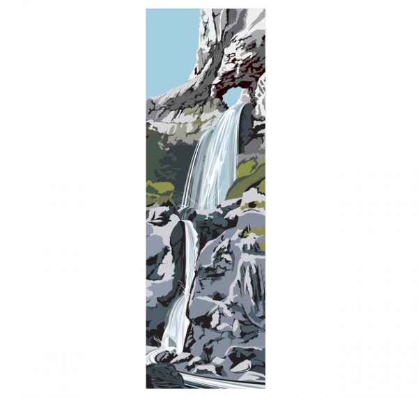 Gordale Waterfall - The long drop