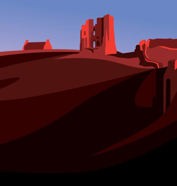 Panoramic - Scarborough Castle