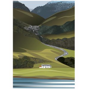 Loch Achtriochtan below Buachaille Etive, Glencoe